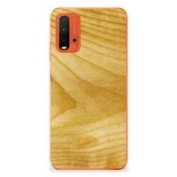 Xiaomi Poco M3 | Bumper Hoesje | Licht Hout