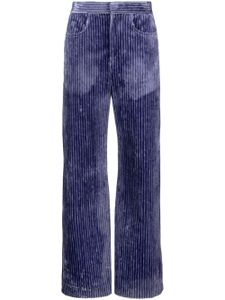 ISABEL MARANT pantalon Daryl en velours côtelé - Violet