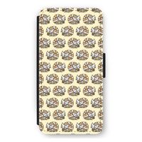 Slapende poes: iPhone 12 Pro Max Flip Hoesje