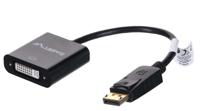 Lanberg AD-0007-BK video kabel adapter 0,1 m DisplayPort DVI-D Zwart