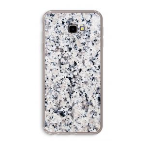 Gespikkelde marmer: Samsung Galaxy J4 Plus Transparant Hoesje
