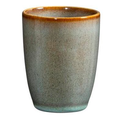 Mok Emma - groen - stoneware - 180 ml - Leen Bakker