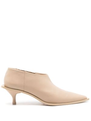 Gloria Coelho bottines à design à enfiler - Tons neutres