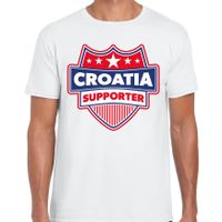 Kroatie / Croatia supporter t-shirt wit voor heren 2XL  -
