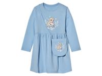 Kinder jurk met tasje (Blauw, 122/128)