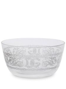 Dolce & Gabbana lot de deux bols en verre - Blanc