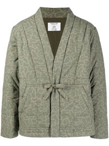 Maharishi veste matelassée à imprimé camouflage - Vert