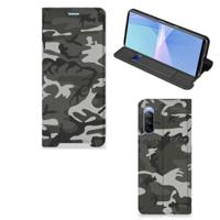 Sony Xperia 10 III | Hoesje met Magneet | Army Light