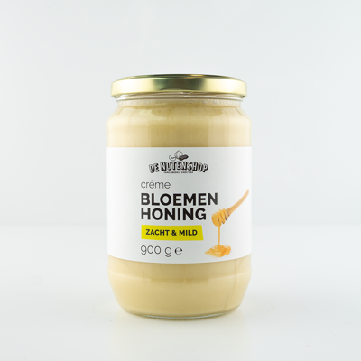 Bloemenhoning crème 900 gram