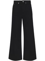 Proenza Schouler White Label jean court à patch logo - Noir - thumbnail