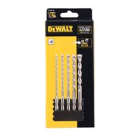 DeWalt Accessoires Houder + SDS Plus | 5 stuks | 5x160 mm x1, 6x160 mm x1, 8x160 mm x1, 10x160 mm x1, 12x160 mm x1 - DT70837-QZ - DT70837-QZ