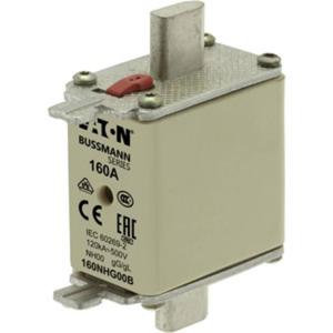 Eaton 160NHG00B NH-zekering Met mechanische beveiligingsweergave Afmeting zekering : 00 160 A 500 V 3 stuk(s)