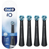 Oral-B iO Ultimate Clean Black Opzetborstels - 4 stuks