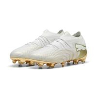 PUMA Future 9 Ultimate Gras Voetbalschoenen (FG) Wit Goud