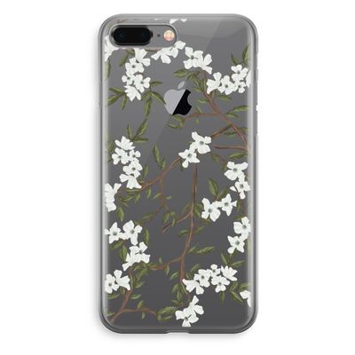 Blossoming spring: iPhone 8 Plus Transparant Hoesje