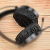 Disposable Earphone Earmuffs Are Dust Proof Sweat Proof And Breathable(Black)
