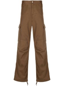 Carhartt WIP pantalon droit à poches cargo - Marron