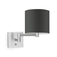 Wandlamp - Swing - Antraciet Lampenkap
