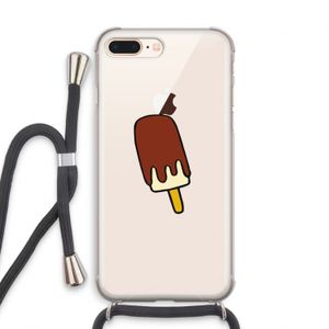 Frisco: iPhone 7 PLUS Transparant Hoesje met koord