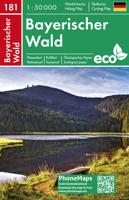 Wandelkaart Bayerischer Wald | Freytag & Berndt