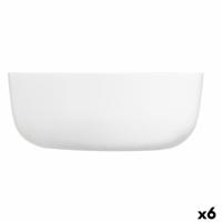 Kom Luminarc Diwali Wit Glas 17,8 cm (6 Stuks)