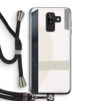 Baca: Samsung Galaxy J8 (2018) Transparant Hoesje met koord