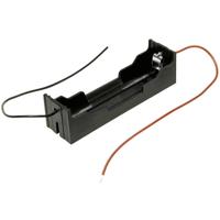 MPD BH-18650-W Batterijhouder 1 18650 Kabel (l x b x h) 78 x 21 x 21 mm