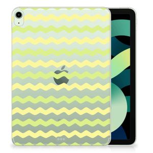 iPad Air (2020/2022) 10.9 inch Hippe Hoes Waves Yellow