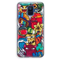 No Rules: Samsung Galaxy A6 (2018) Transparant Hoesje