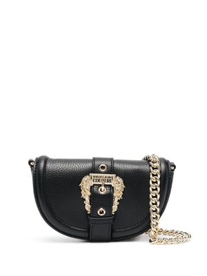 Versace Jeans Couture sac porté épaule à boucle baroque - Noir