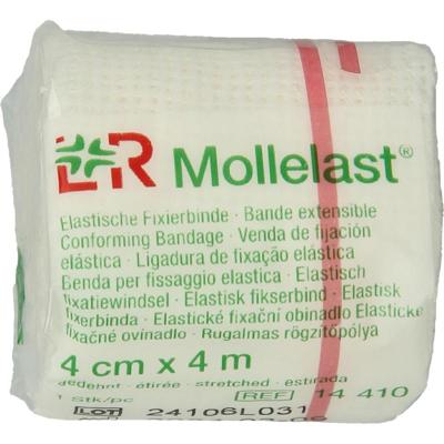 Mollelast Elastisch hydrofiel windsel 4m x 4cm