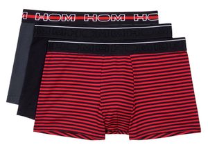 Hom boxershorts Matt 3-pack zwart-grijs