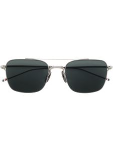 Thom Browne Eyewear lunettes de soleil TB120 à monture pilote - Noir