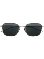 Thom Browne Eyewear lunettes de soleil TB120 à monture pilote - Noir - thumbnail