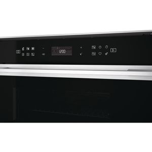 Whirlpool W7 MS450 Elektrische oven 29 l Zwart, Gesatineerd staal A