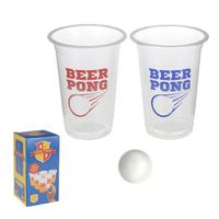 Beerpong Set - 14 delig - Drankspel - thumbnail