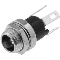Cliff SCD-026 Laagspannings-connector Bus, inbouw verticaal 5.5 mm 2.1 mm 1 stuk(s) - thumbnail
