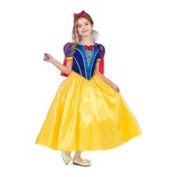 Kostuums voor Kinderen My Other Me Sneeuwmeisje van het Bos Prinses 4 Onderdelen Maat 5-6 Jaar