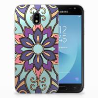 Samsung Galaxy J3 2017 | TPU Case | Purple Flower