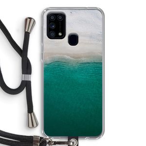 Stranded: Samsung Galaxy M31 Transparant Hoesje met koord