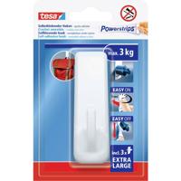 tesa Powerstrips XL Lijmhaak rechthoekig Wit Inhoud: 1 stuk(s)