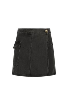 Like Flo Meisjes jeans broek / rok - Freya - Zwart