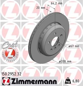 Remschijf FORMULA F COAT Z 150295232