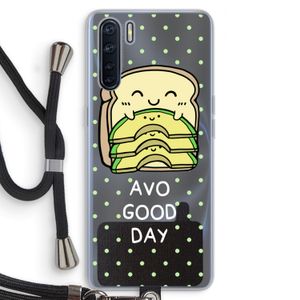 Avo Good Day: Oppo A91 Transparant Hoesje met koord