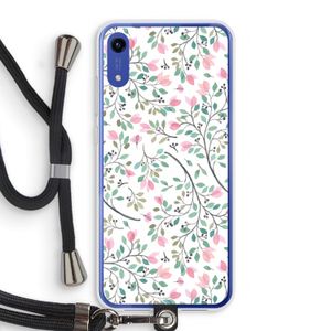 Sierlijke bloemen: Honor Play 8A Transparant Hoesje met koord