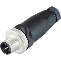 Weidmüller 1924970000 Sensor/actuator connector, niet geassembleerd M12 Aantal polen (sensoren): 5 Bus, recht 1 stuk(s) Piece - thumbnail