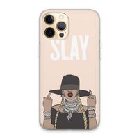 Slay All Day: iPhone 13 Pro Max Transparant Hoesje