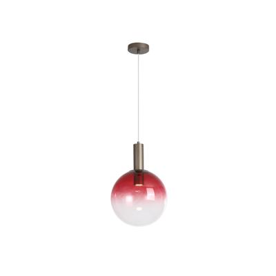 Searchlight Design hanglampOmbre rood glas - 24183-1RE