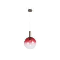 Searchlight Design hanglampOmbre rood glas - 24183-1RE