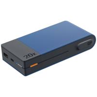 GP GPPBM20BBLMSR907 Powerbank 20000 mAh USB PD Li-ion Blauw